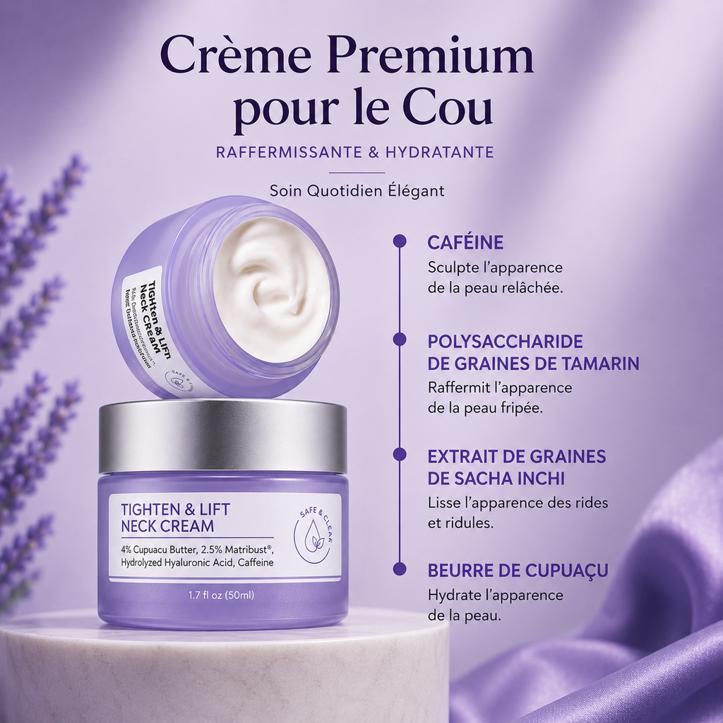 Crème Raffermissante Cou & Décolleté
